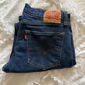 Levi's 511 Dark Blue Denim Jeans 36x30